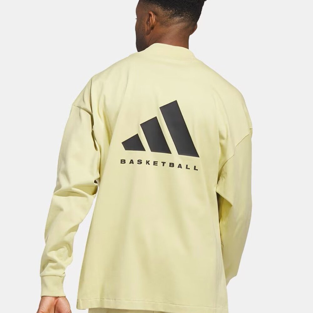 adidas One Basketball Unisex Long Sleeves T-shirt NWT Small